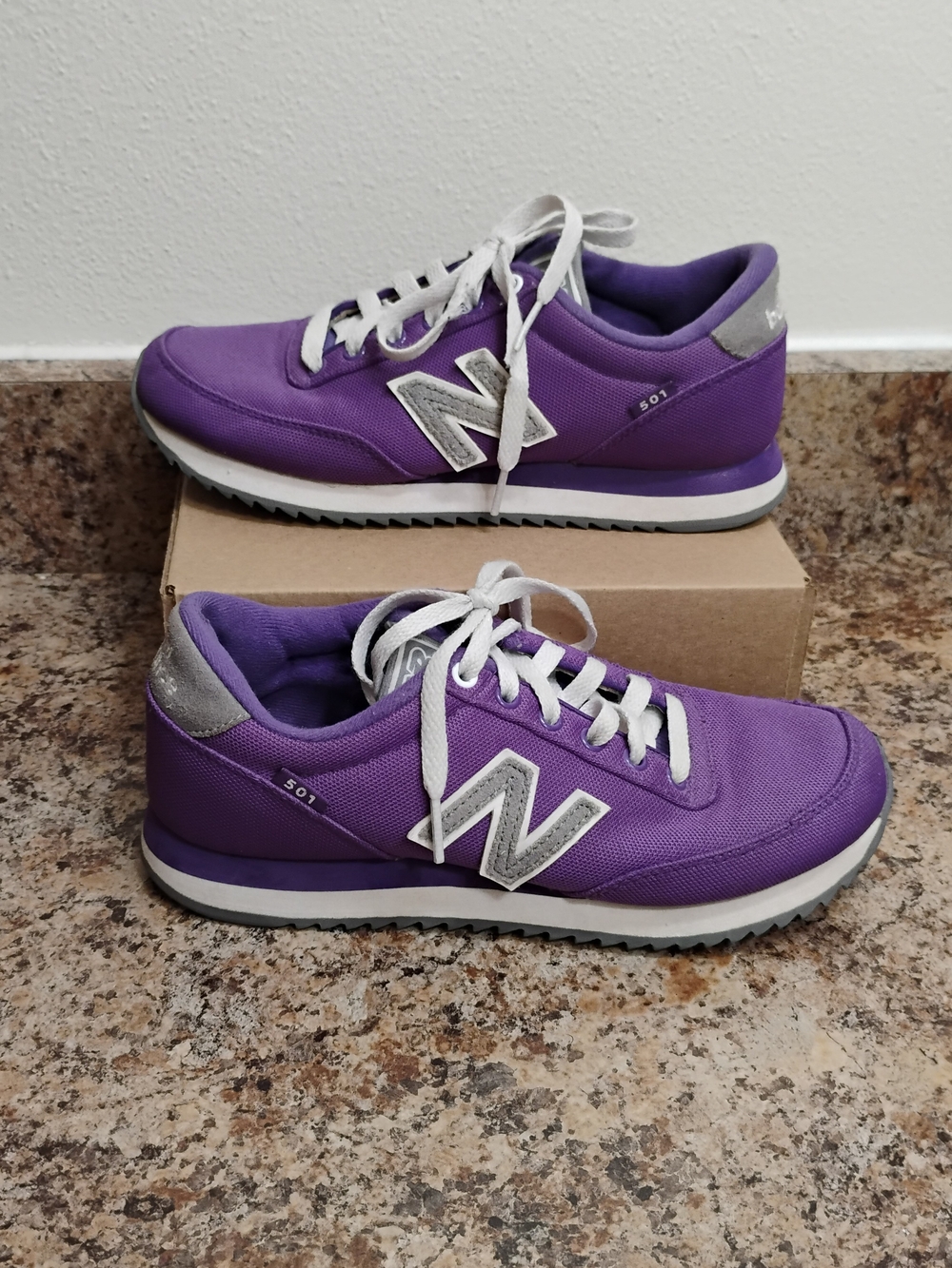 New Balance Women’s Purple 501 Classic Sneakers